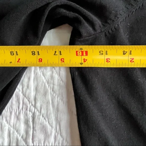 Ann Taylor black off the shoulder sweater - NWT! - Picture 6 of 6